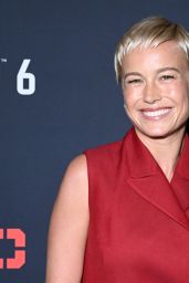 Brie Larson Debuts Power Suit at Battlefield 6 Launch