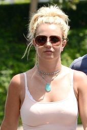 Britney Spears Attends Forever Bella in Calabasas – Aug 3rd 2013