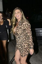 Brittany Cartwright - Leopard Print at Craig