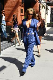 Brooks Nader Debuts Power Suit Chic in NYC – August 25, 2025