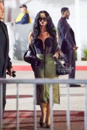 Demi Lovato Commands Forum in Edgy Bustier