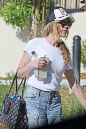 Denise Richards' Effortless Street Style in LA