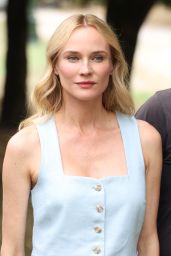 Diane Kruger Unveils Mod Look at Angouleme Festival