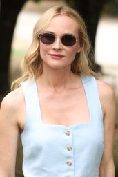 Diane Kruger Unveils Mod Look at Angouleme Festival