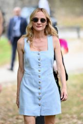 Diane Kruger Unveils Mod Look at Angouleme Festival