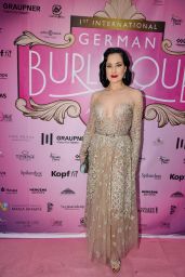 Dita von Teese attends "German Burlesque Festival" VIP opening