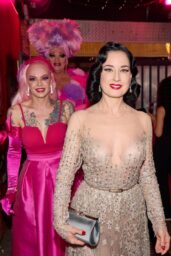 Dita von Teese attends "German Burlesque Festival" VIP opening