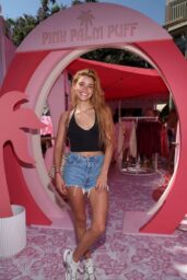 Dixie D'Amelio Attends Pink Palm Puff Pop-Up at The Grove LA