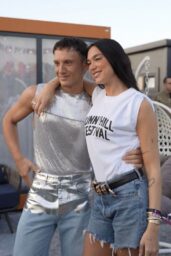 Dua Lipa’s Festival Style in Pristina
