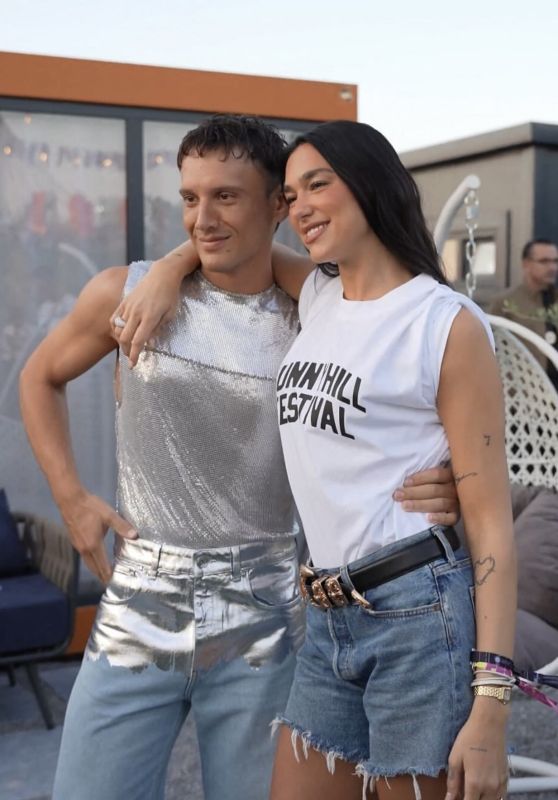 Dua Lipa’s Festival Style in Pristina