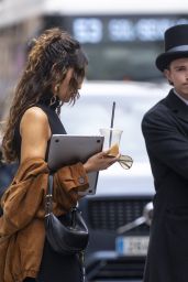 Eiza Gonzalez Debuts Urban-Cowgirl Style in Madrid