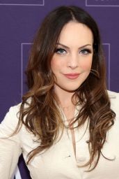Elizabeth Gillies’ Crisp Ivory Gala Unveiling
