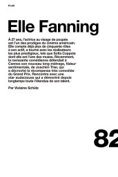 Elle Fanning Velvet Rebellion - Numéro September 2025