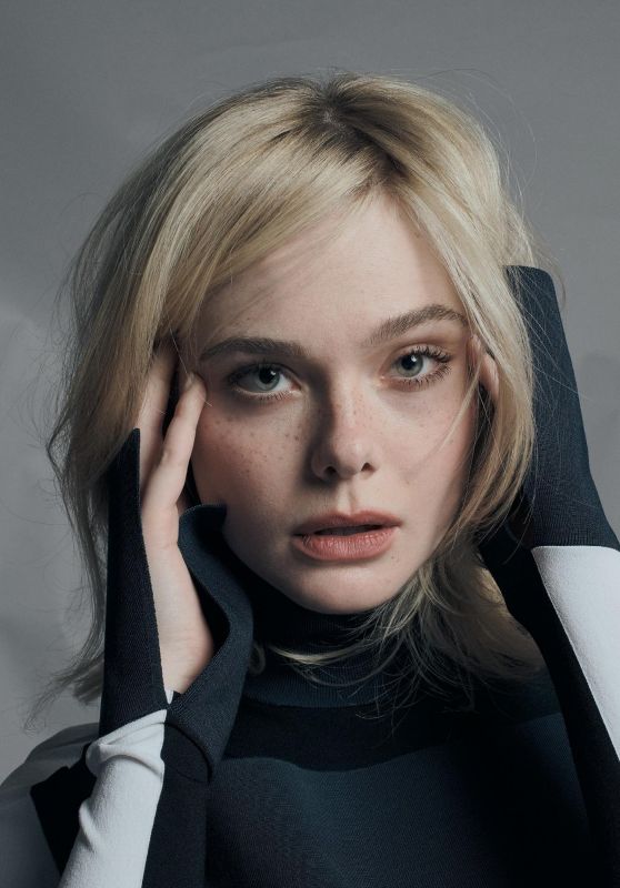 Elle Fanning Velvet Rebellion - Numéro September 2025
