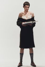 Emma Corrin Unveils Ethereal Allure for Miu Miu