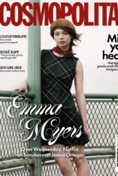Emma Myers Channels Retro-Prep in Cosmopolitan Netherlands