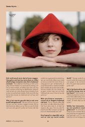 Emma Myers Channels Retro-Prep in Cosmopolitan Netherlands