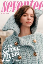 Emma Myers Debuts Seaside Preppy for Seventeen August 2025