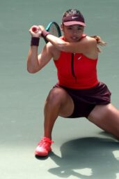 Emma Raducanu Debuts Crimson Power Look at US Open – August 29, 2025