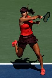 Emma Raducanu Defeats Janice Tjen at US Open Flushing Meadows