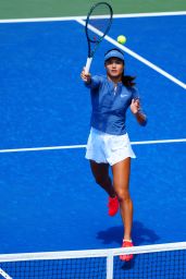 Emma Raducanu - On Court at US Open 08-28-2025