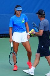 Emma Raducanu - On Court at US Open 08-28-2025