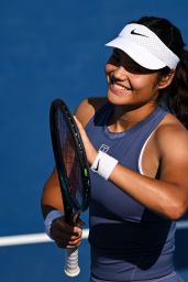 Emma Raducanu’s Powerful Court Style at Cincinnati Open