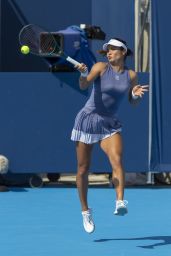 Emma Raducanu’s Powerful Court Style at Cincinnati Open