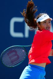 Emma Raducanu Unveils Bold Red Energy at US Open 2025 Practice