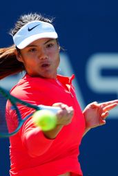 Emma Raducanu Unveils Bold Red Energy at US Open 2025 Practice