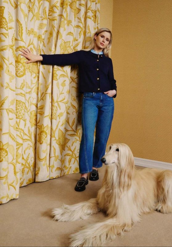 Erin Moriarty’s Preppy Twist for Free Assembly Campaign