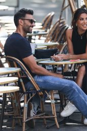 Eva Longoria’s Parisian Filming Uniform