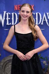 Evie Templeton’s Dark Romance at Wednesday Season 2 Premiere