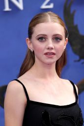 Evie Templeton’s Dark Romance at Wednesday Season 2 Premiere