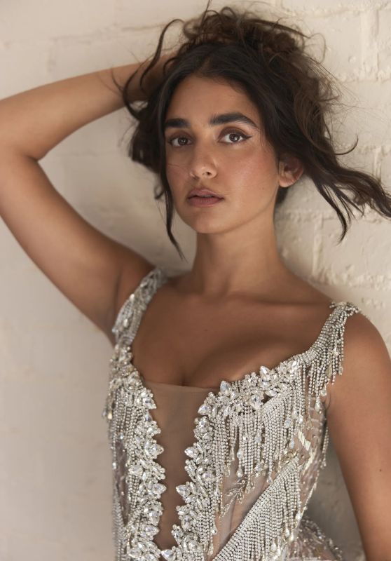 Geraldine Viswanathan’s Liquid-Light Glamour in Vogue India