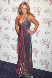Geri Halliwell’s Velvet Glamour for Breast Cancer Care