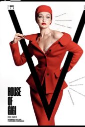 Gigi Hadid Unveils V Magazine Glamour