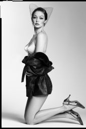 Gigi Hadid Unveils V Magazine Glamour