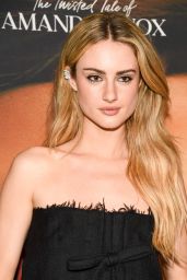Grace Van Patten Unveils Black Mini At Premiere