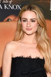Grace Van Patten Unveils Black Mini At Premiere