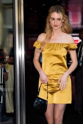 Grace Van Patten Unveils Golden-Hour Chic in NYC