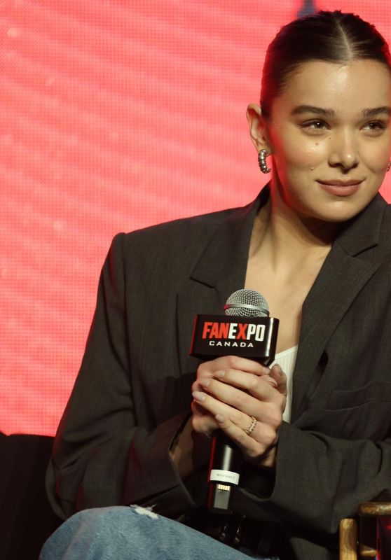 Hailee Steinfeld Debuts Whiplash Chic at Fan Expo Canada 2025