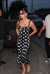 Hailey Bieber’s Polka Dot Moment is Pure Nostalgia