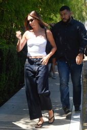 Hailey Bieber Unveils Minimalist Chic in West Hollywood