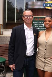 Halle Bailey Attends Nick Jonas x Fossil Dinner in NYC