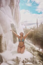 Halle Bailey Unveils Eco-Glam at Natural Springs (2025)