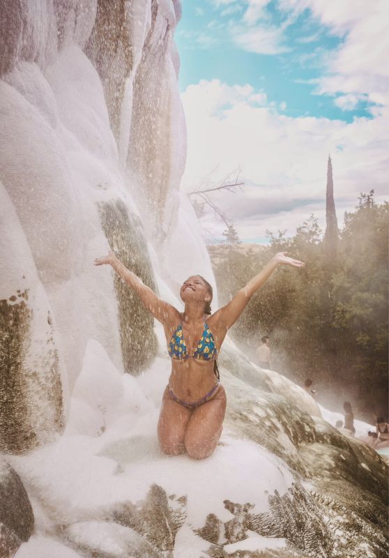 Halle Bailey Unveils Eco-Glam at Natural Springs (2025)