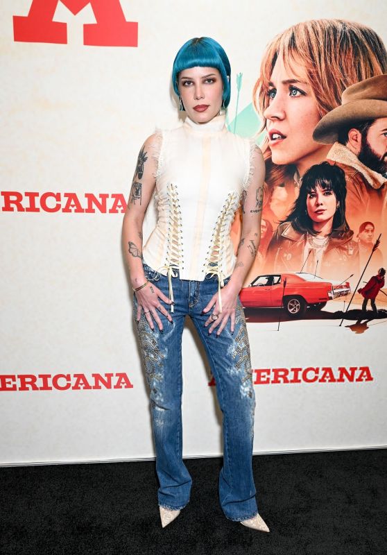 Halsey Debuts Neo-Western Glamour for Americana