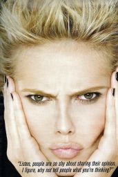 Heidi Klum Channels Luxe Rebellion for Angeleno Cover – Jan 2008