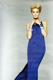 Heidi Klum Channels Luxe Rebellion for Angeleno Cover – Jan 2008